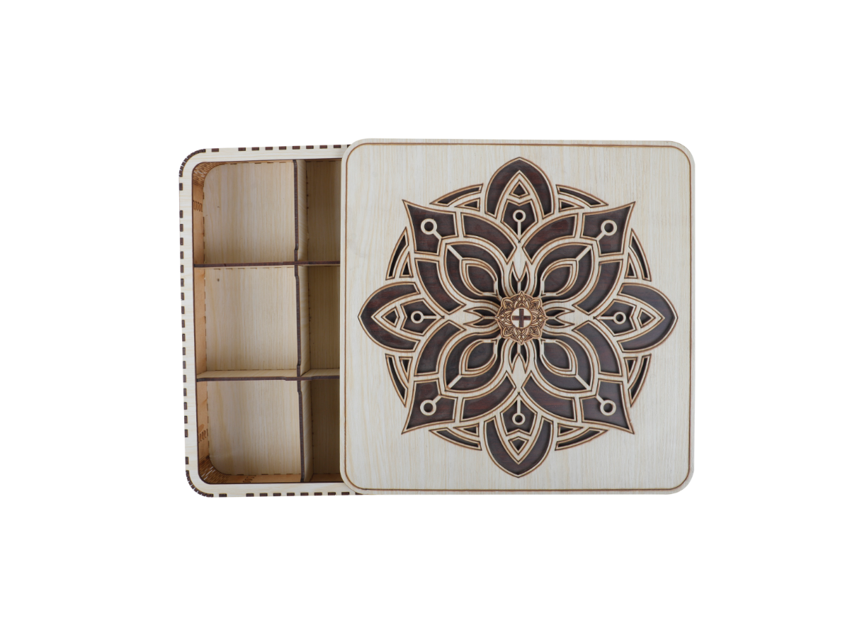 Dry Fruit Square Box
