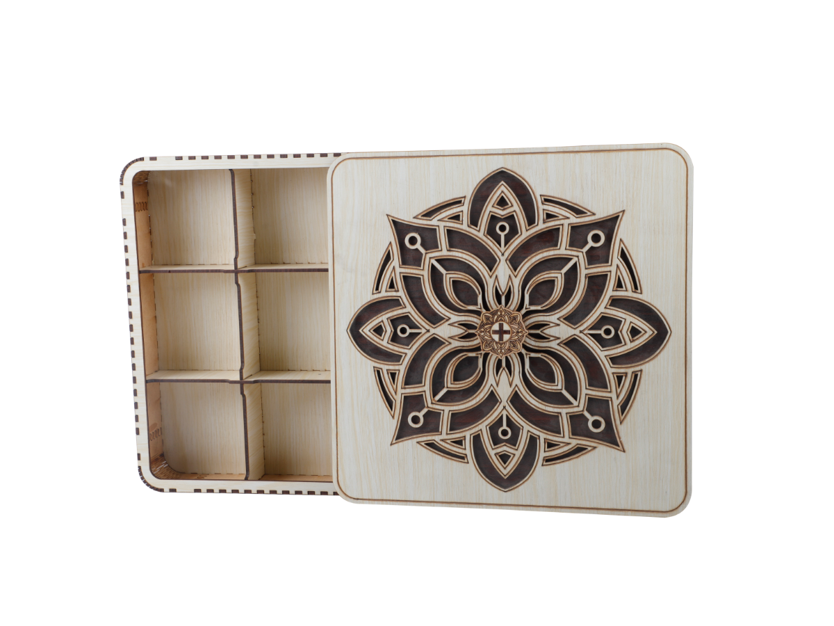 Dry Fruit Square Box