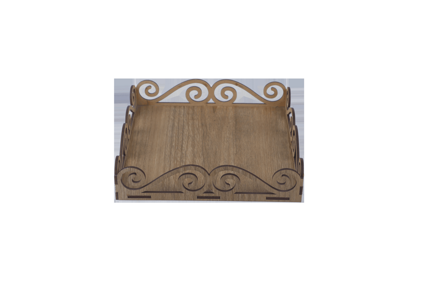 Laser Cut Small Square Tray