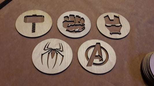 Avengers Coasters