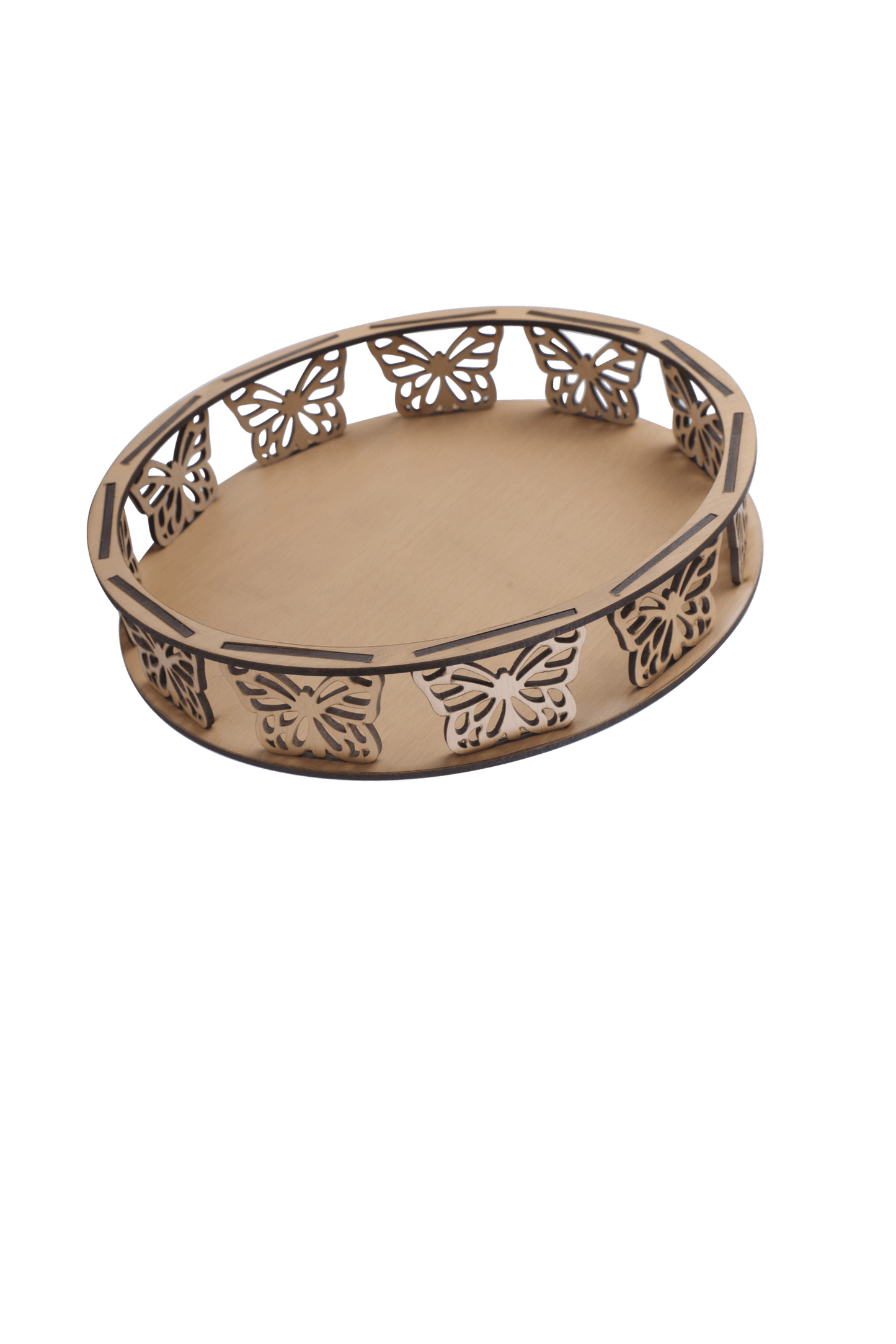 Butterfly Round Tray