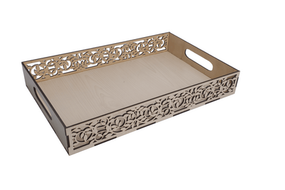 Designer Laser Cut Big Tray