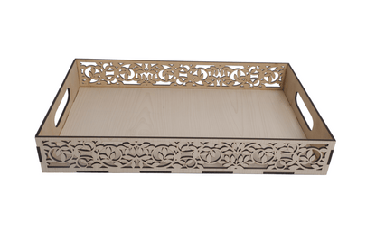 Designer Laser Cut Big Tray