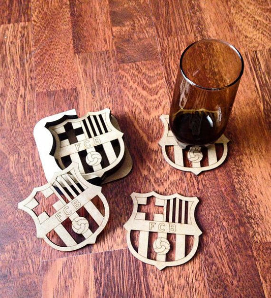 FCB Football Coasters