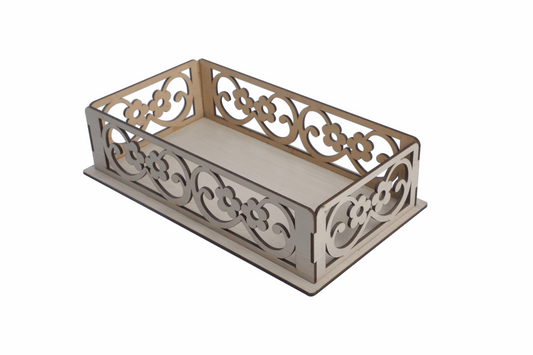 Laser Cut Decorative Tray