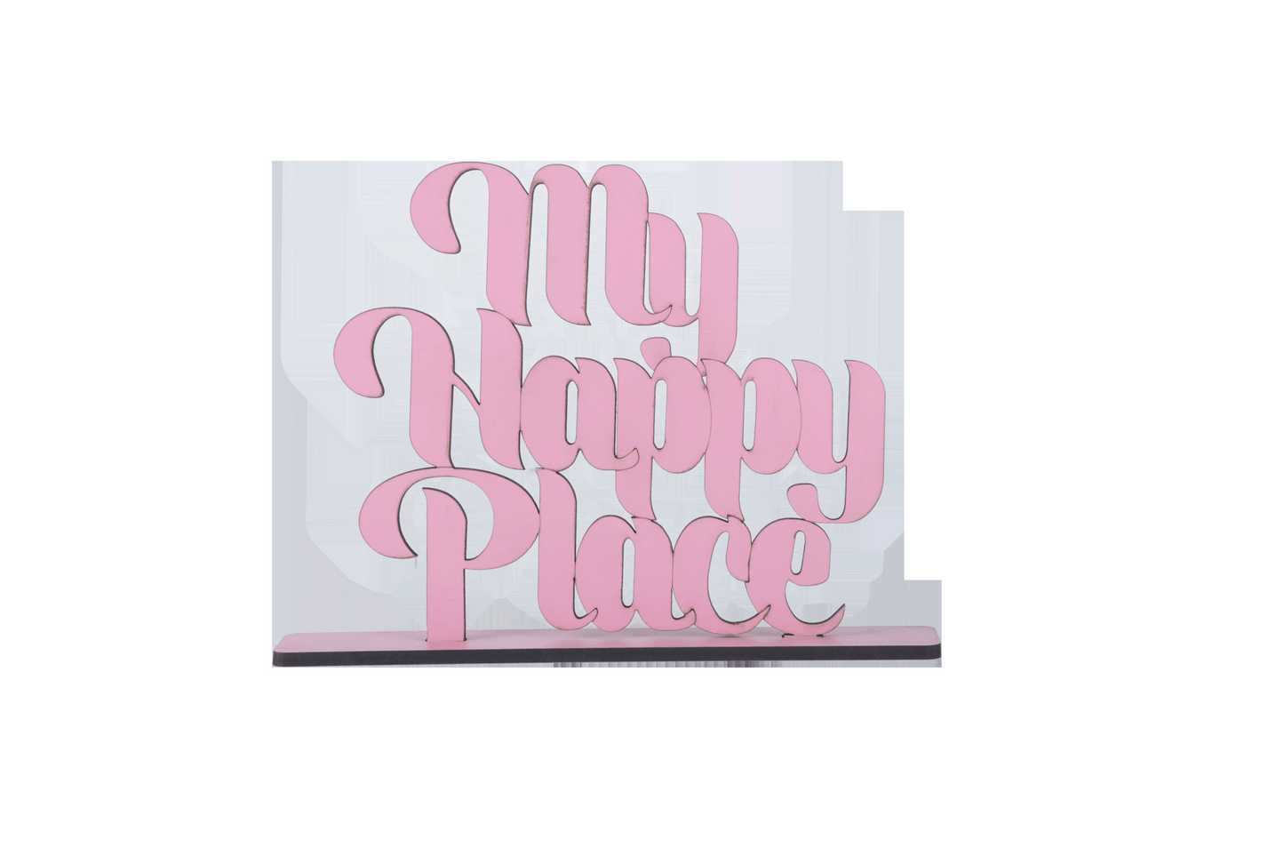 My Happy Place Motivational Quote