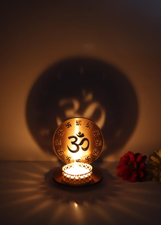 OM with Satiya Shadow Diya