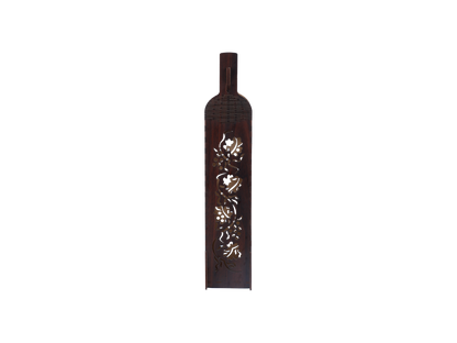 Wine Bottle Holder Dark Brown